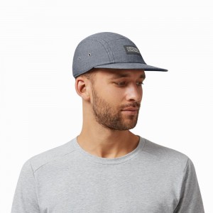 On 5 Panel Hatt Dame Marineblå | NJAY-85361