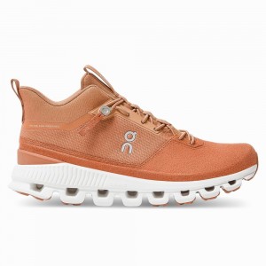 On Cloud Hi Sneakers Dame Oransje | OWXD-07436