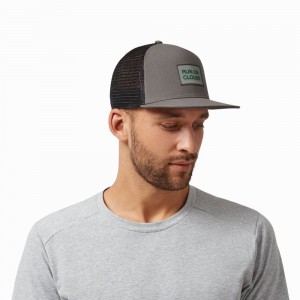 On Crew Hatt Dame Grå | LXMJ-43758