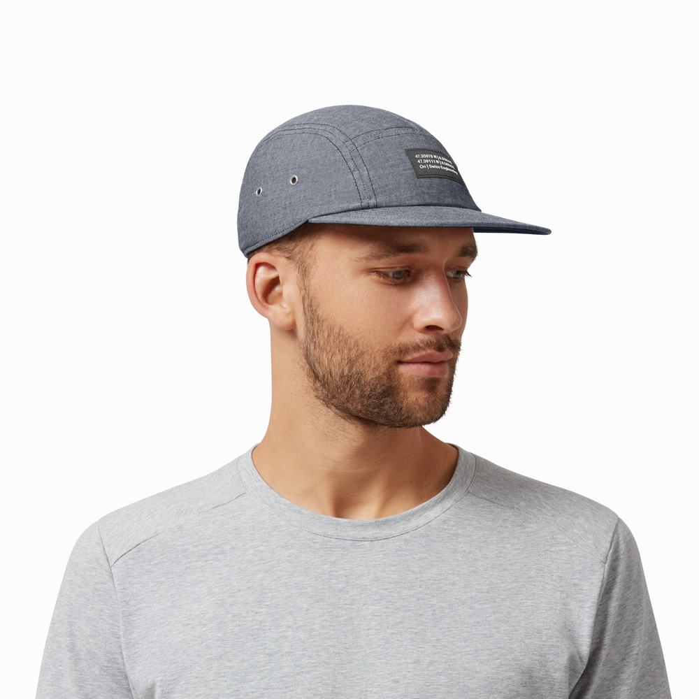 On 5 Panel Hatt Herre Marineblå | DIJE-24607