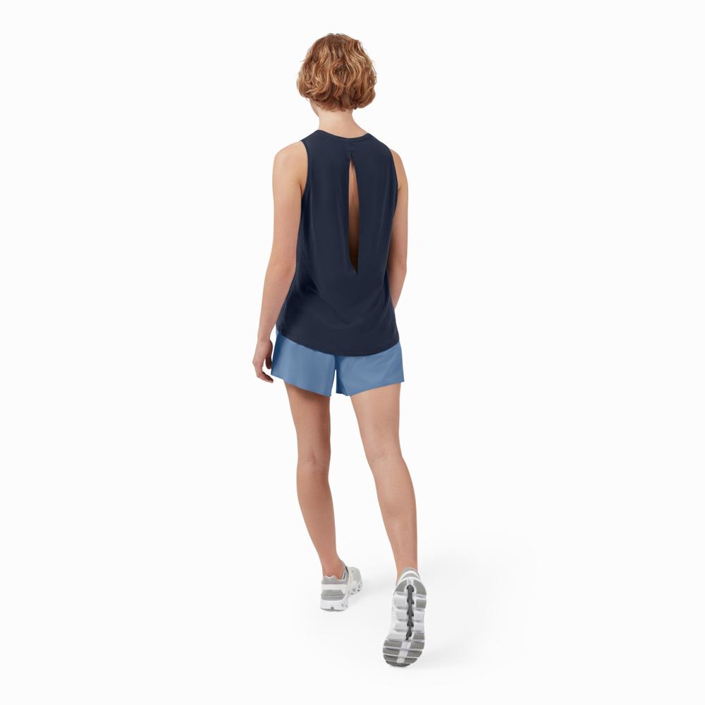 On Active Singlet Dame Marineblå | TCGR-27065