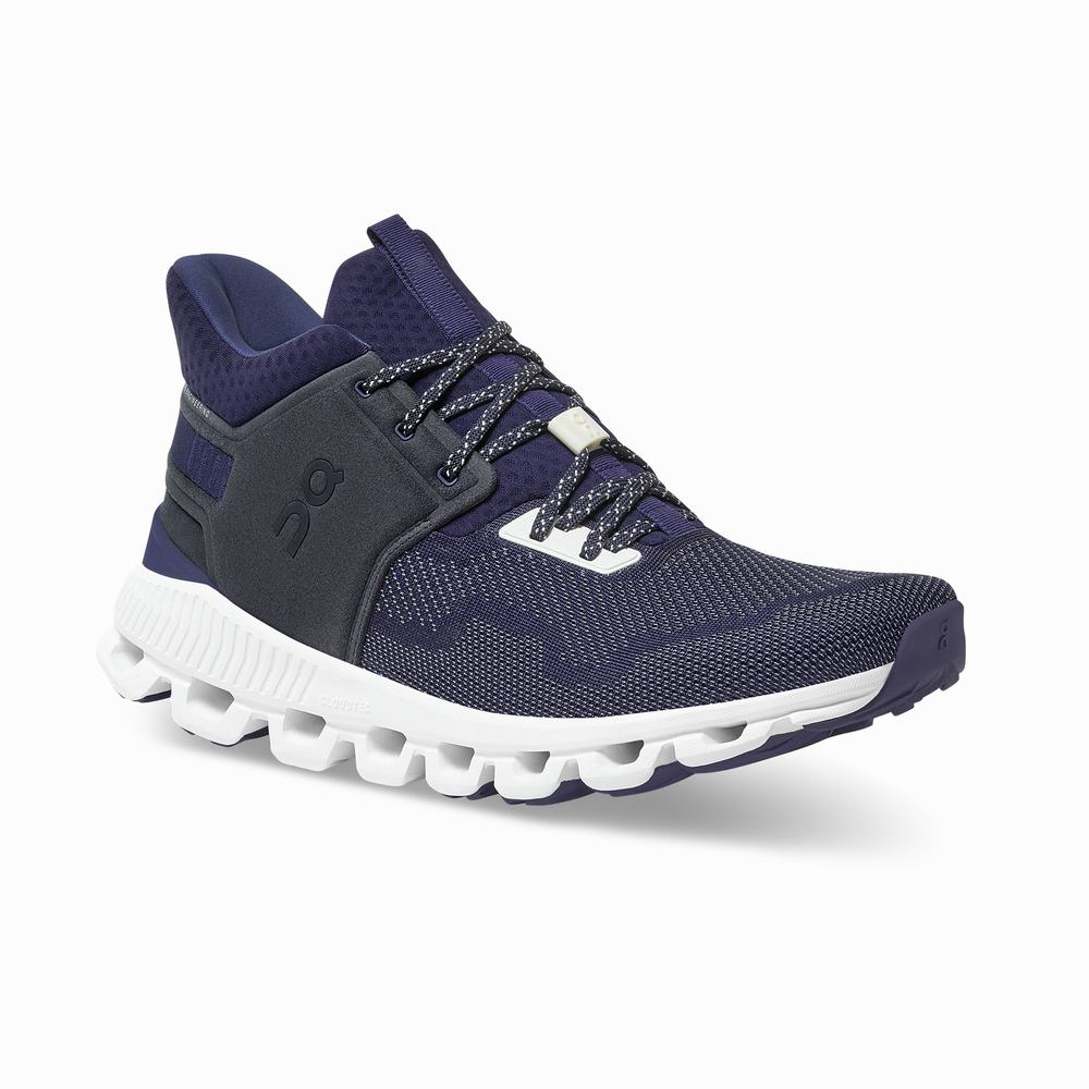 On Cloud Hi Edge Sneakers Herre Blå | MOQN-57216