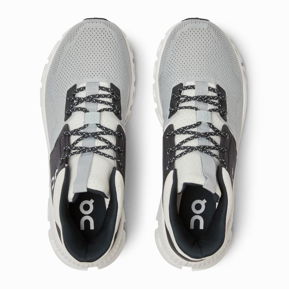 On Cloud Hi Edge Sneakers Herre Svarte Grå | OSMV-73906