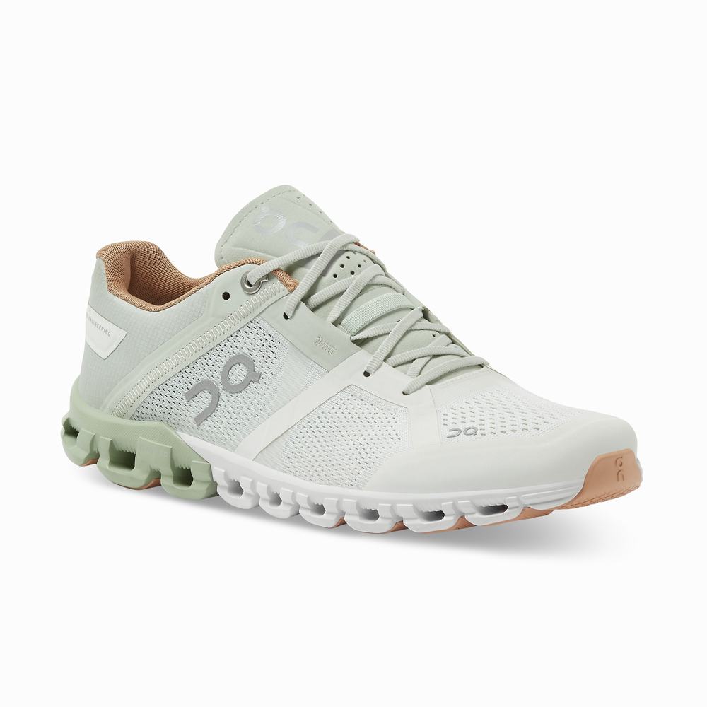 On Cloudflow Løpesko Vei Dame Beige Hvite | RADT-04156