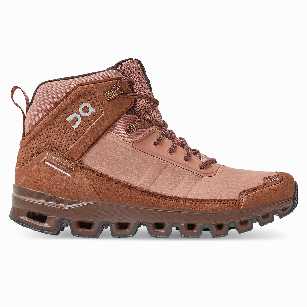 On Cloudridge Fjellsko Dame Brune Rosa | SUHD-38705