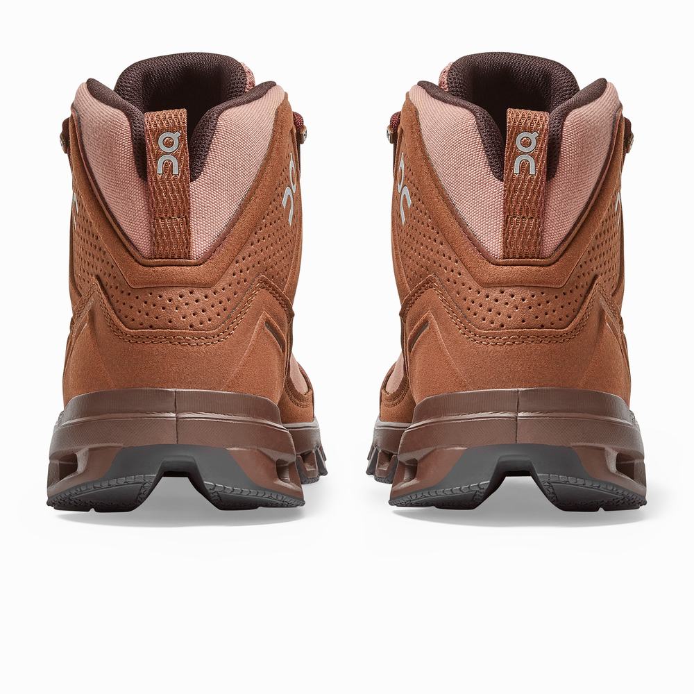 On Cloudridge Fjellsko Dame Brune Rosa | SUHD-38705