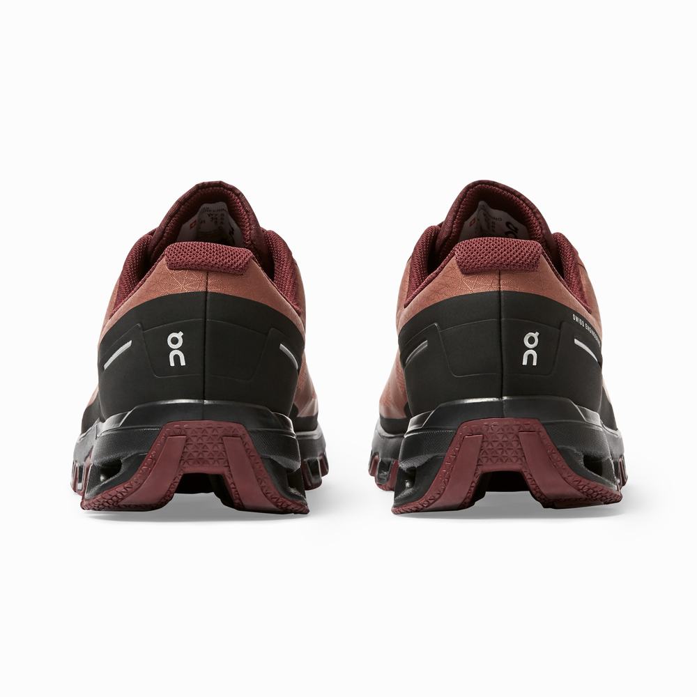 On Cloudventure Waterproof Trail Løpesko Dame Brune Rosa | PLXE-46321