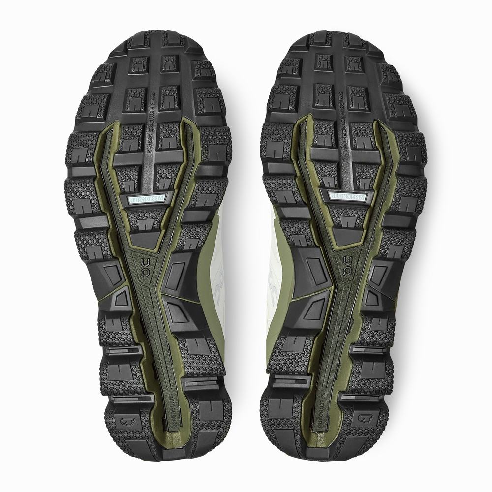 On Cloudventure Waterproof Trail Løpesko Herre Hvite | STQX-48967