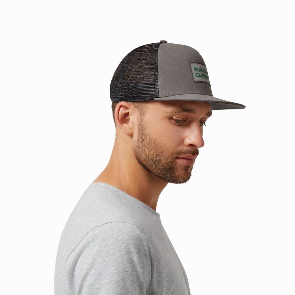 On Crew Hatt Dame Grå | LXMJ-43758