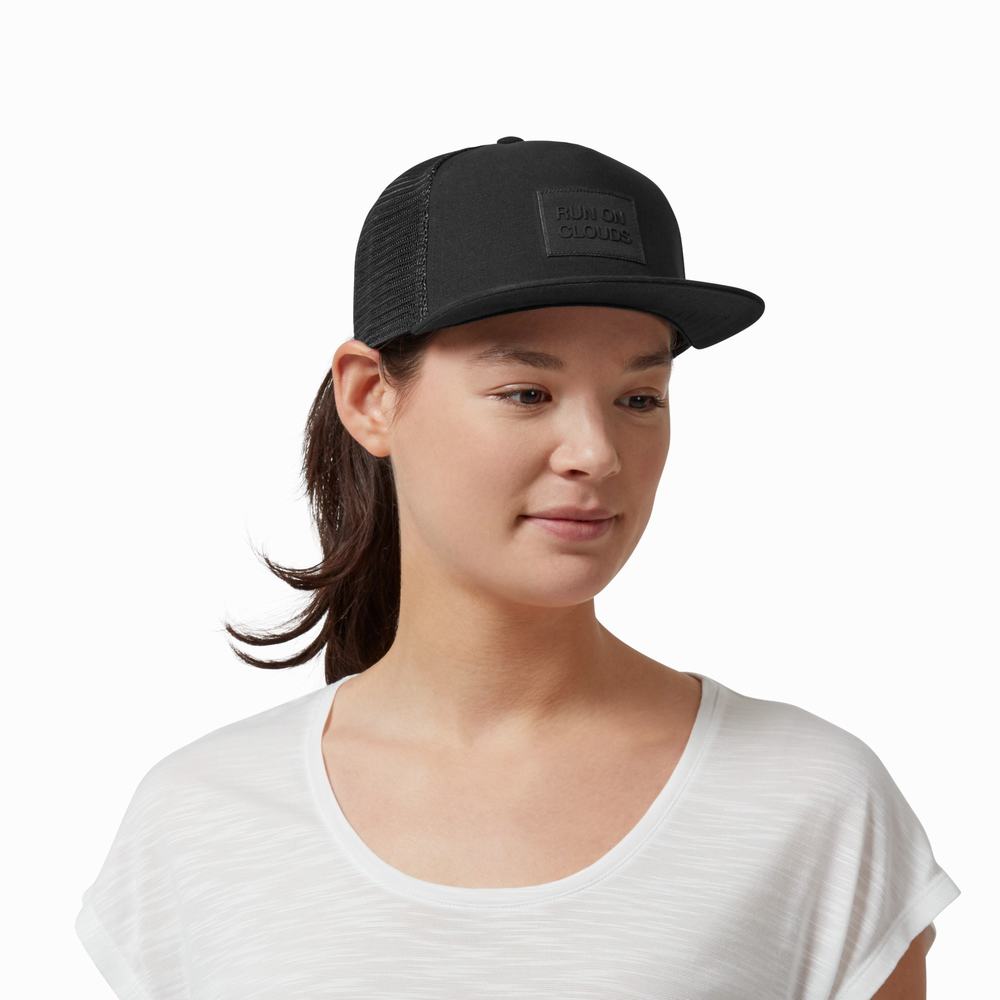 On Crew Hatt Herre Svarte | NEOU-53487