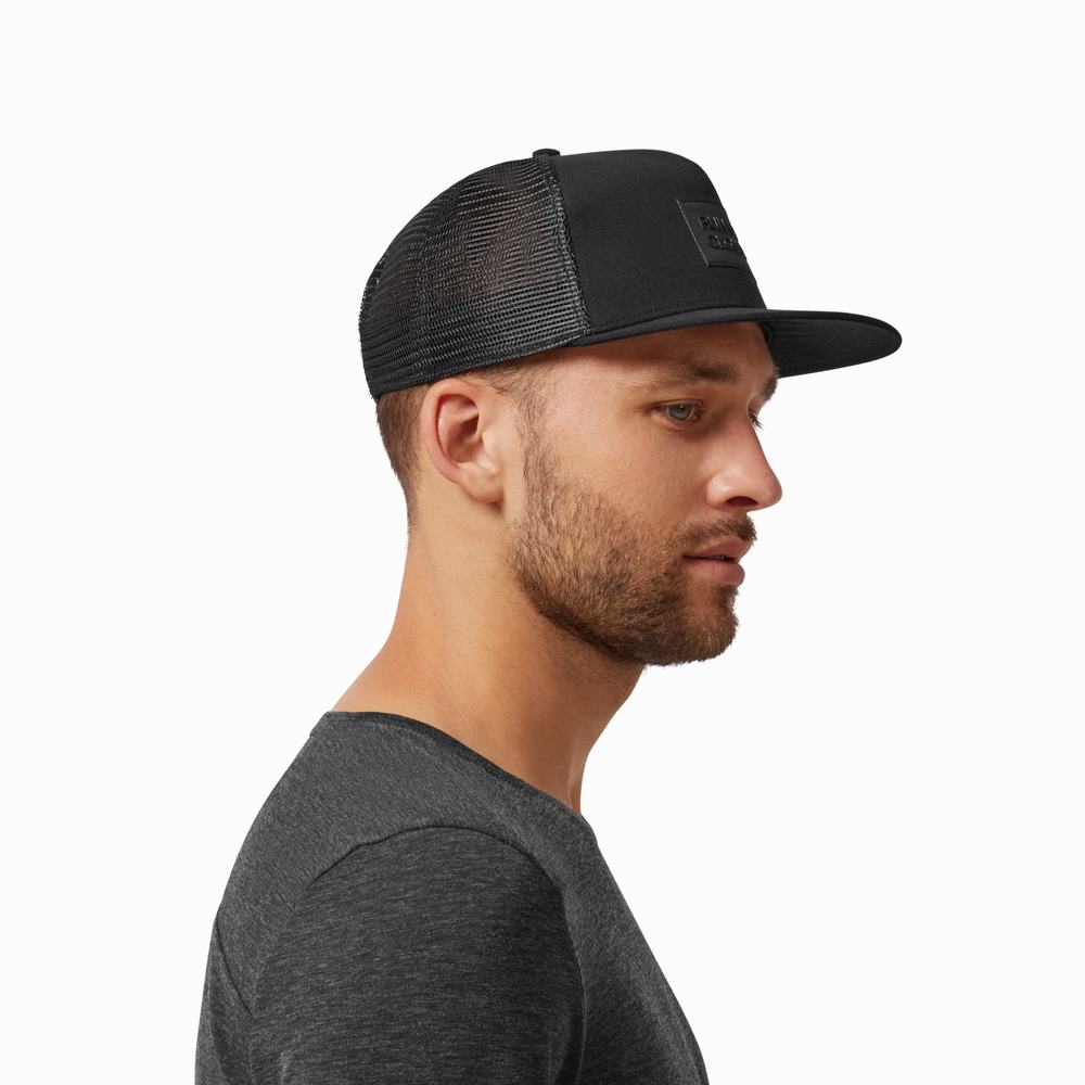 On Crew Hatt Herre Svarte | NEOU-53487