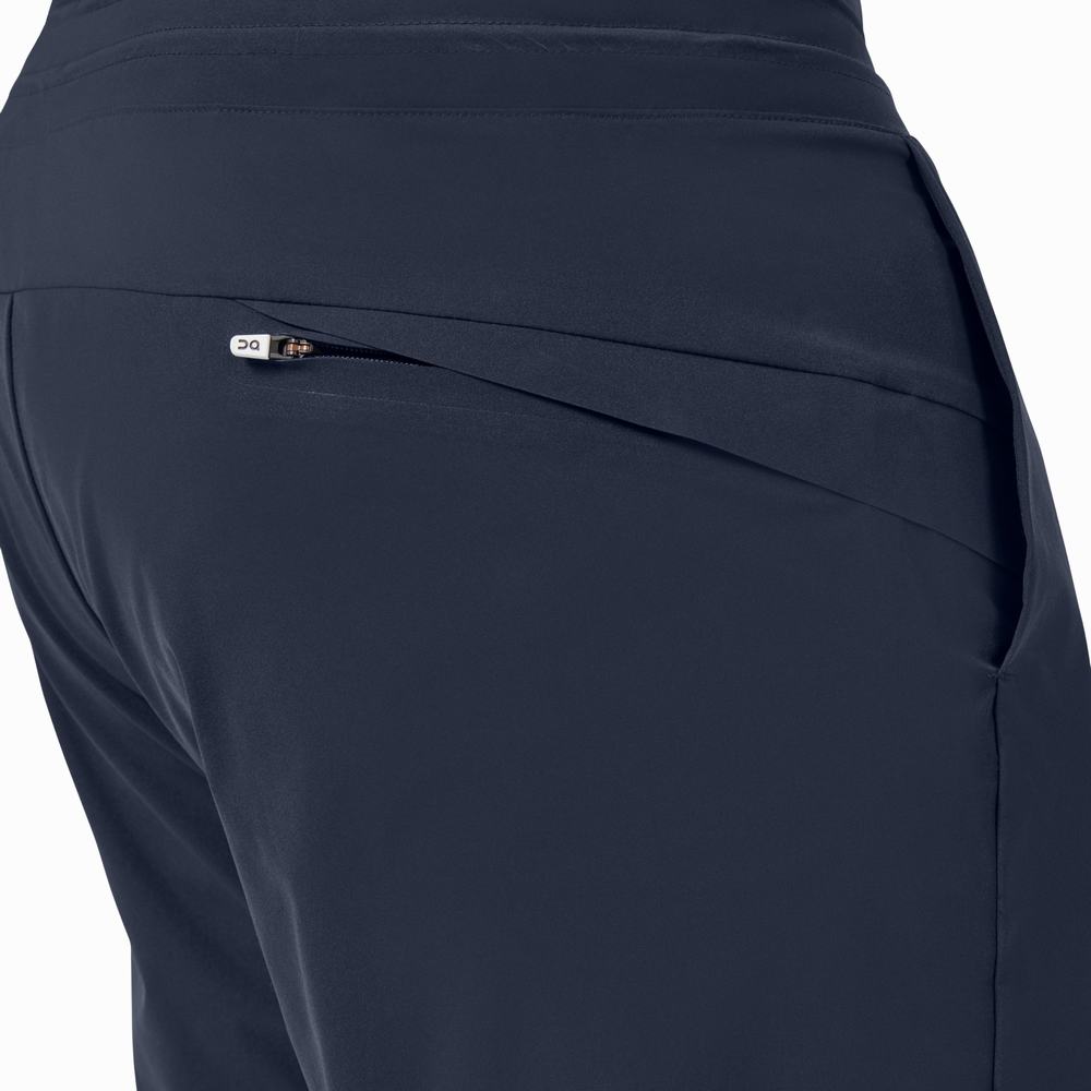 On Hybrid Løpeshorts Herre Marineblå | KRCZ-27063