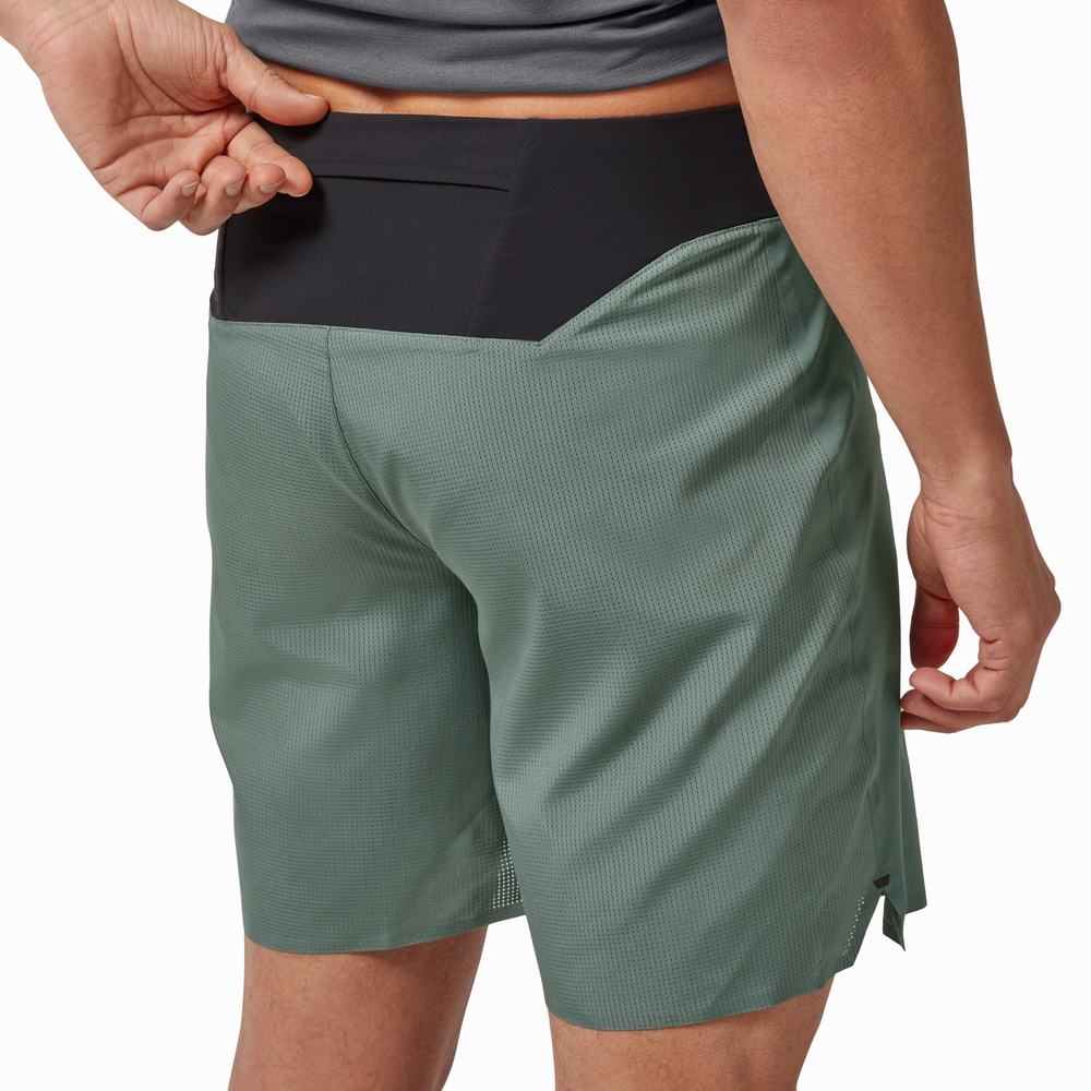 On Lightweight Løpeshorts Herre Olivengrønne | BHTJ-35718