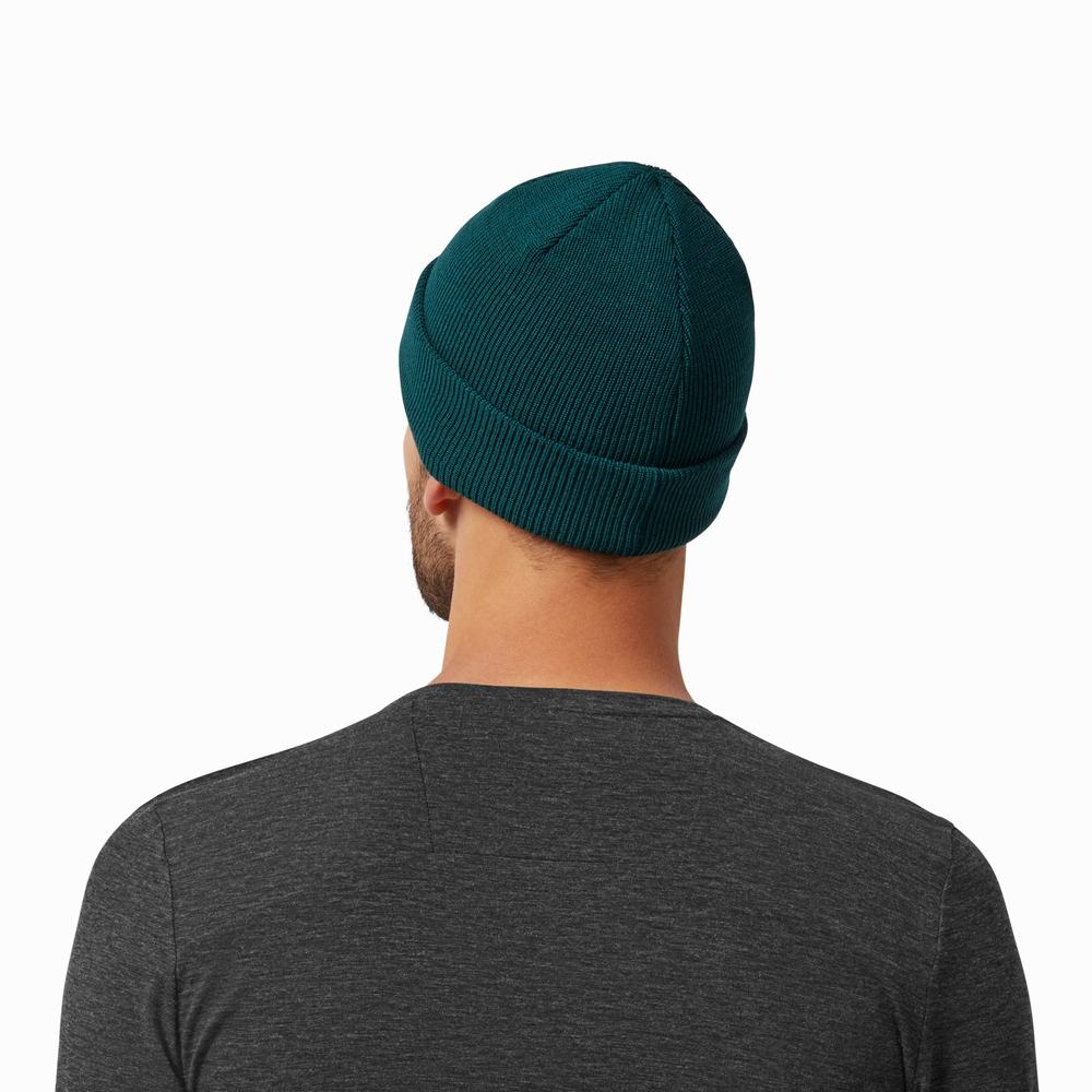 On Merino Beanie Hatt Herre Grønn | VJQF-76280