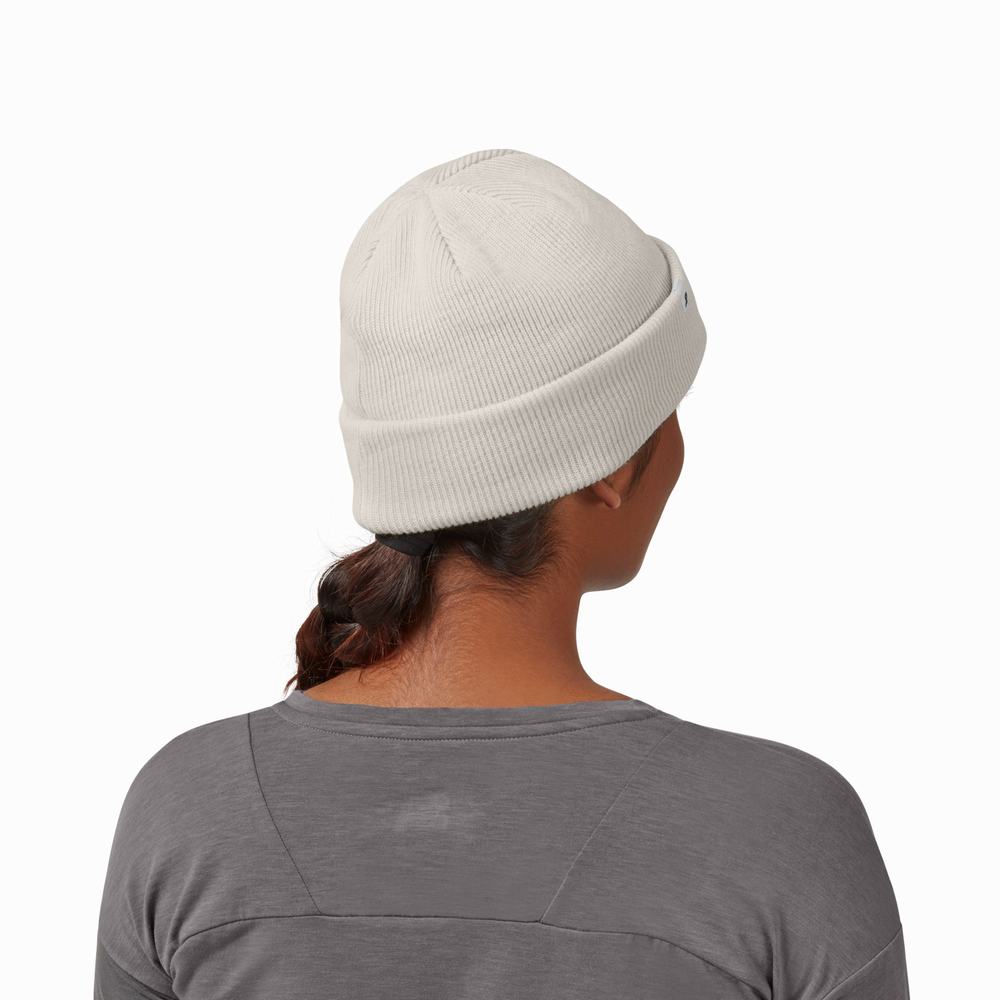 On Merino Beanie Hatt Herre Hvite | ZPYX-26917 