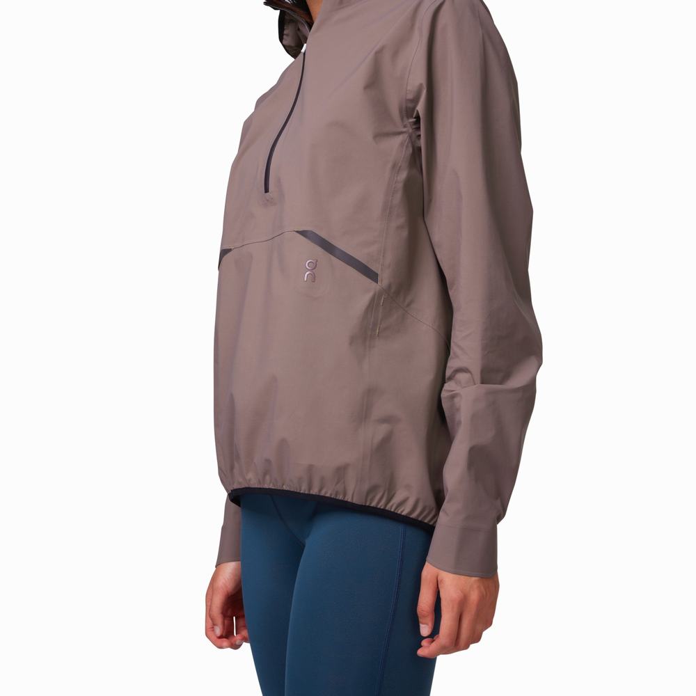 On Waterproof Anorak Jakker Dame Lilla | FAHJ-08146