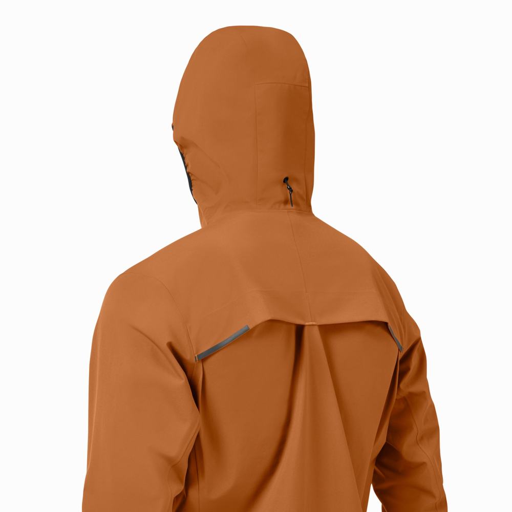 On Waterproof Anorak Jakker Herre Brune | WEAM-89526