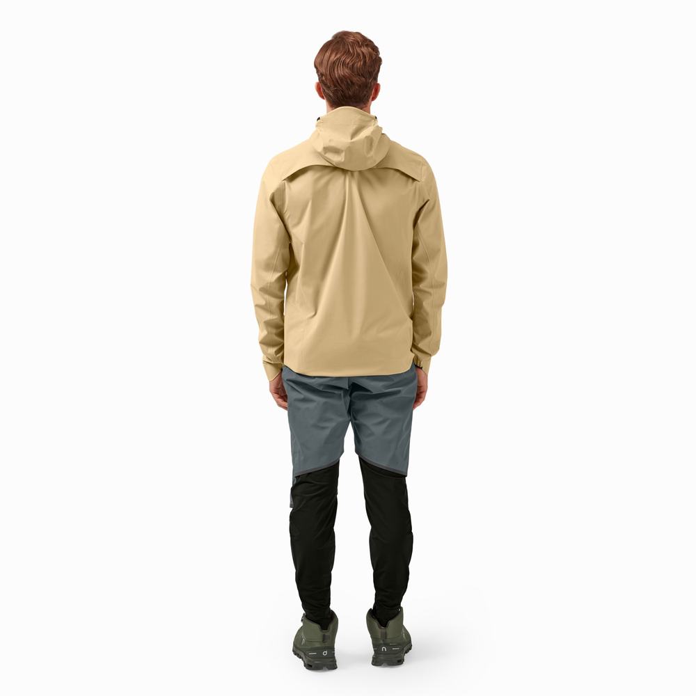 On Waterproof Anorak Jakker Herre Brune | WQMF-63928