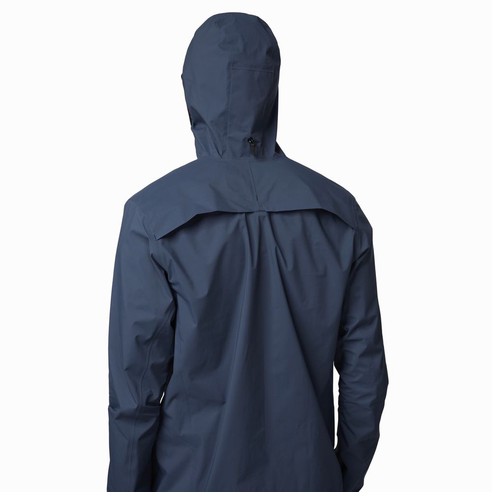 On Waterproof Anorak Jakker Herre Marineblå | UEDP-10365