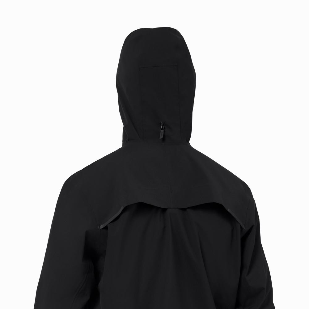 On Waterproof Anorak Jakker Herre Svarte | AFJB-78645