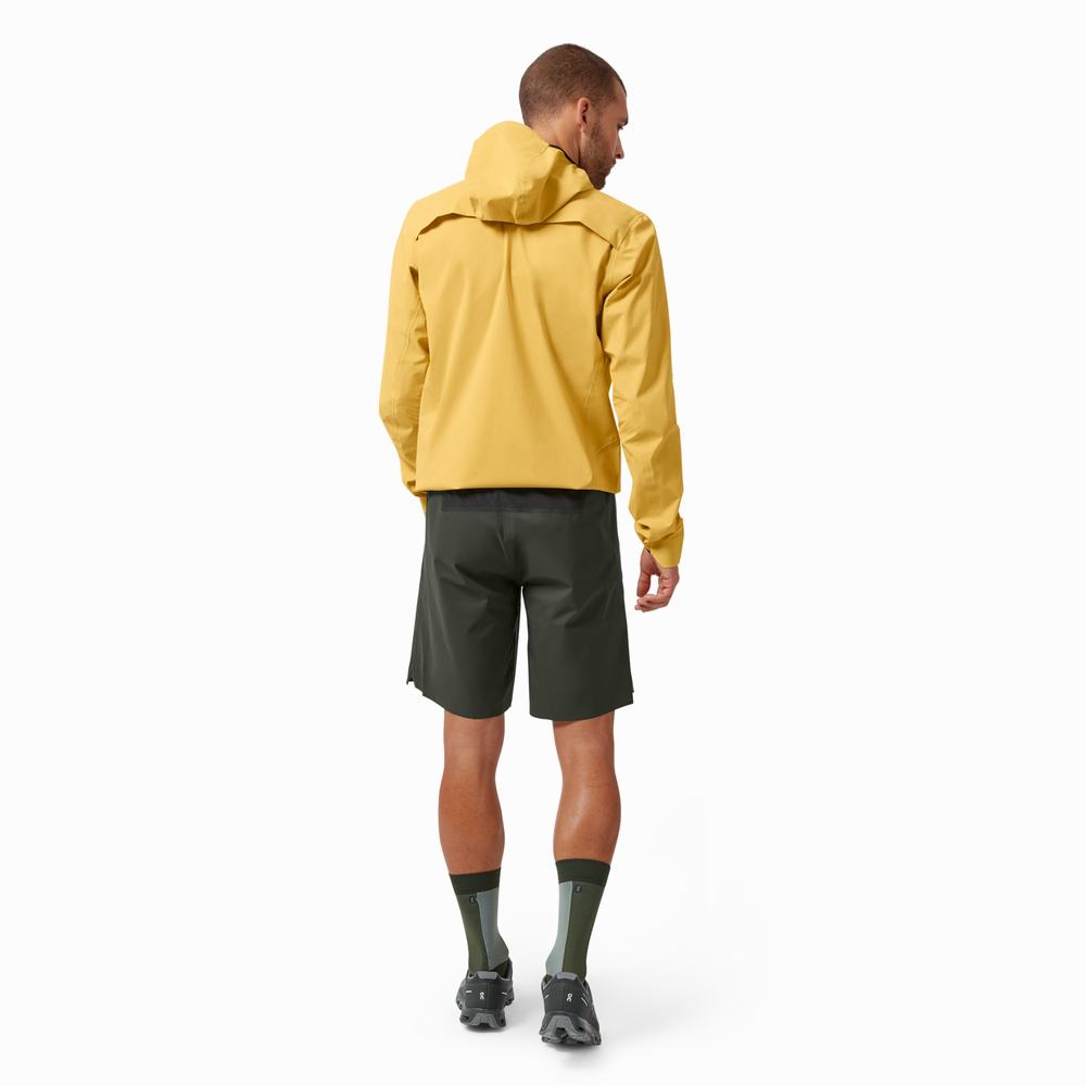 On Waterproof Løpeshorts Herre Grå | ALTJ-81769