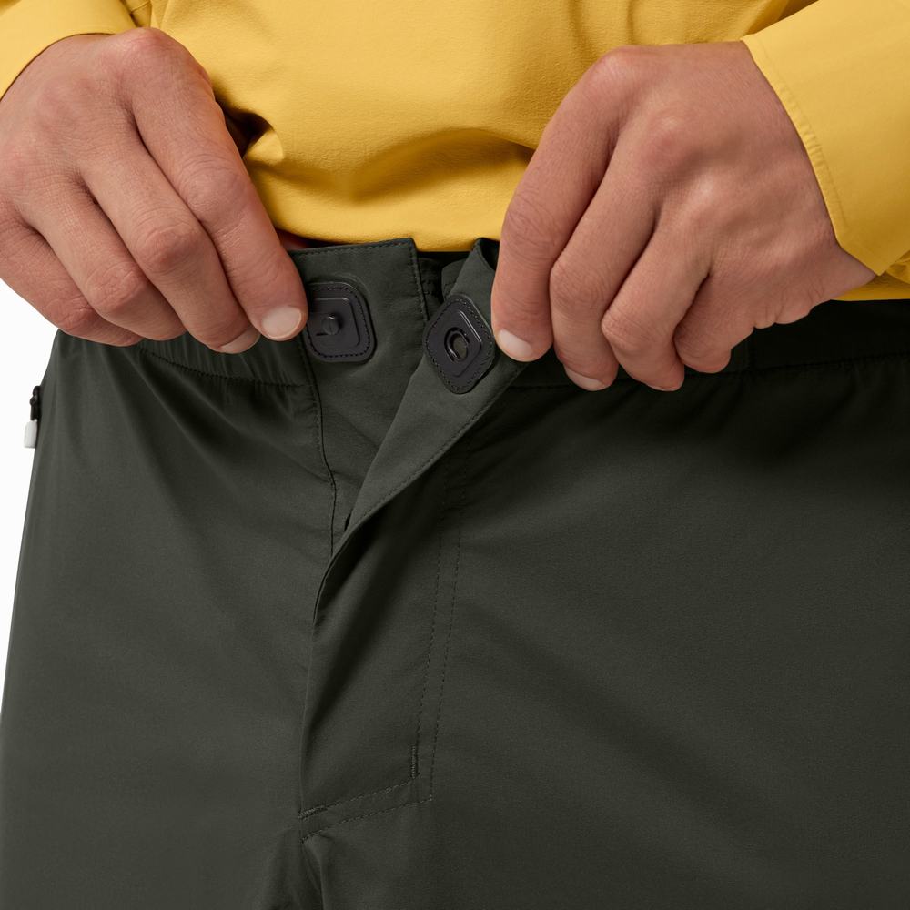 On Waterproof Løpeshorts Herre Grå | ALTJ-81769